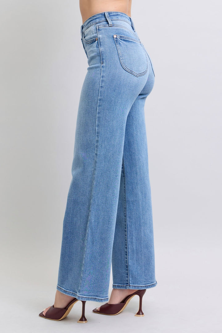 Judy Blue  Wide Leg Jeans