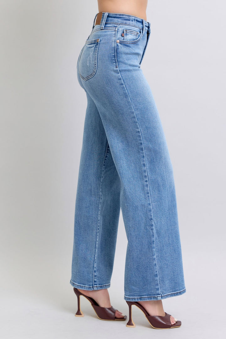 Judy Blue  Wide Leg Jeans