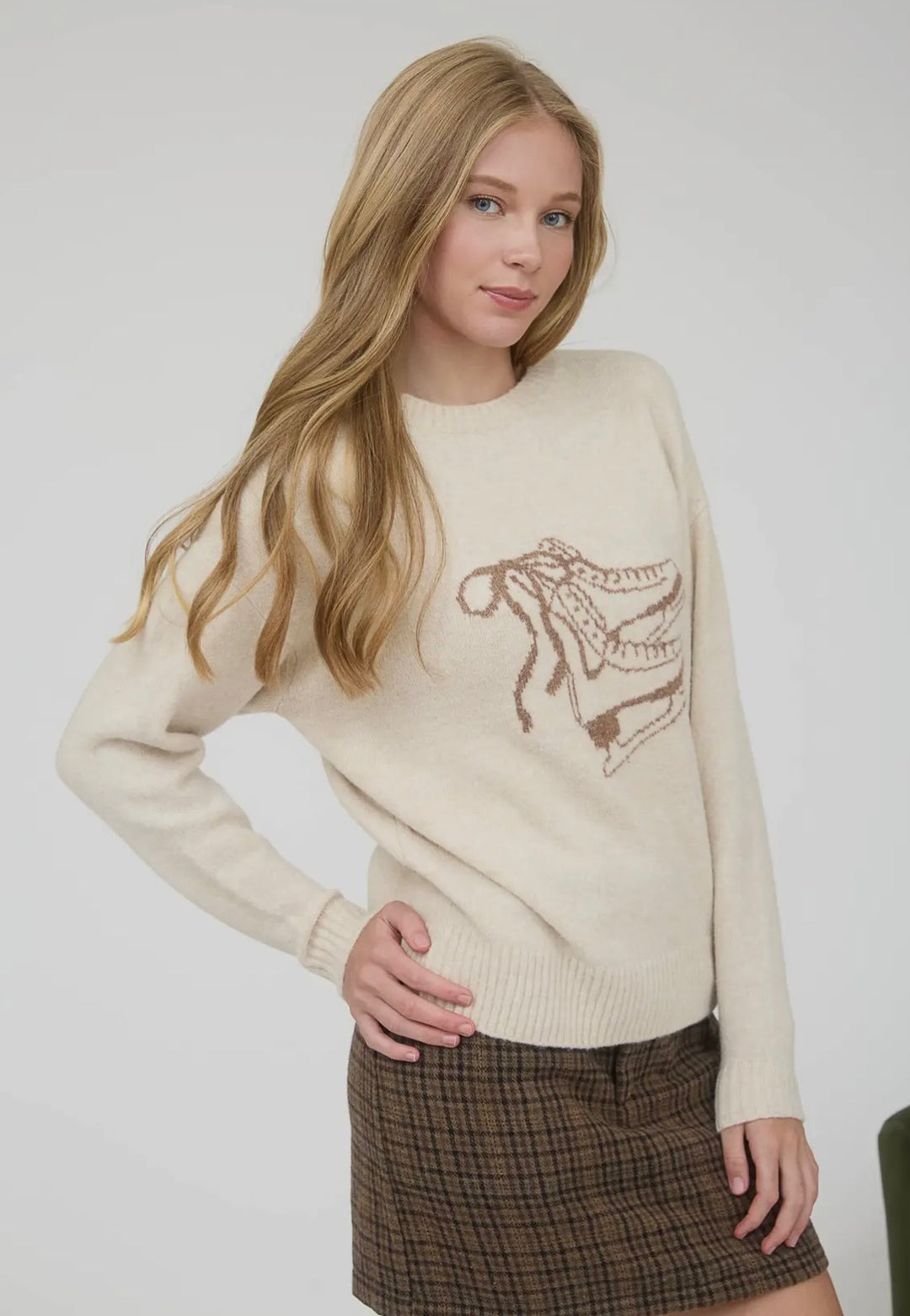 ⛸️❄️ The Ice Skate Sweater ❄️⛸️
