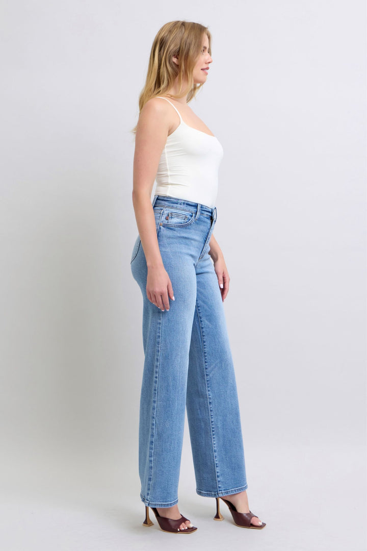 Judy Blue  Wide Leg Jeans