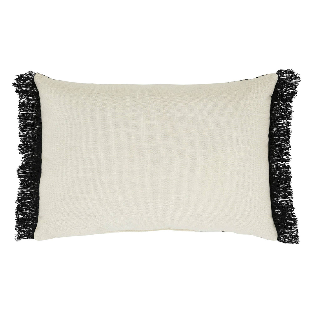Hocus Pocus Fringed Decorative Accent Lumbar Throw Pillow, 14x20