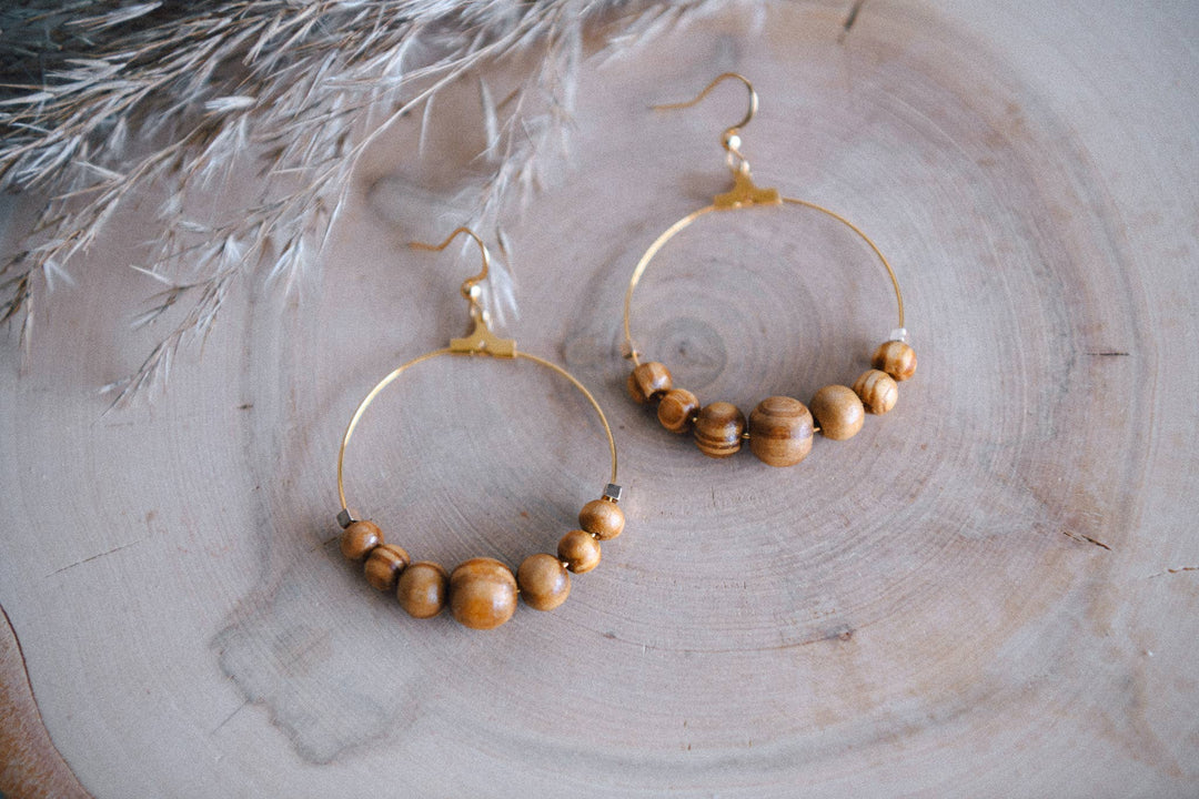 Lightweight Boho Hoop Earrings