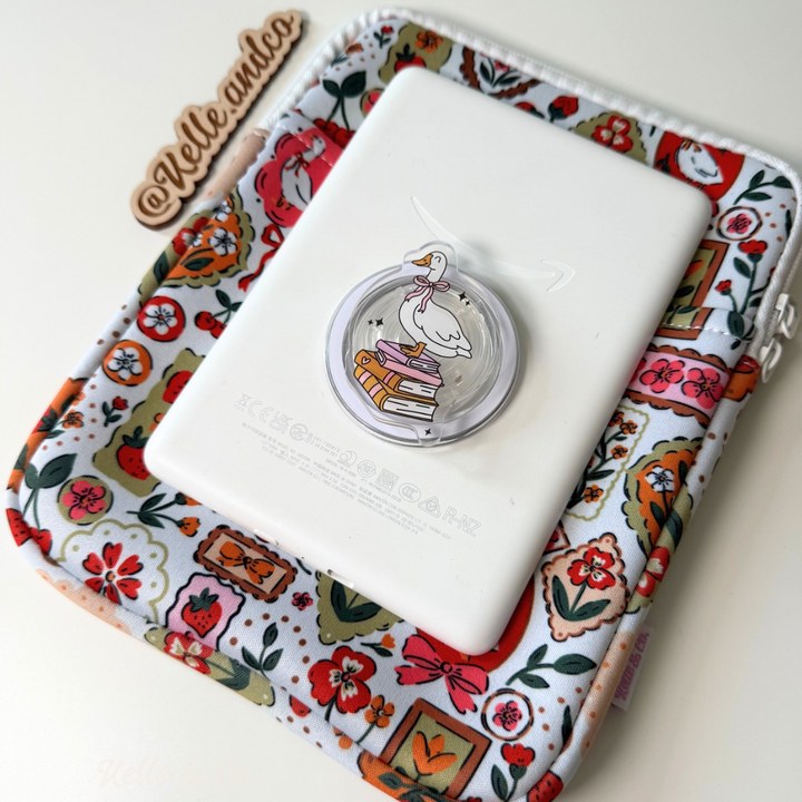 Coquette goose Kindle sleeve | Book &amp; Kindle Sleeve Pouch 
