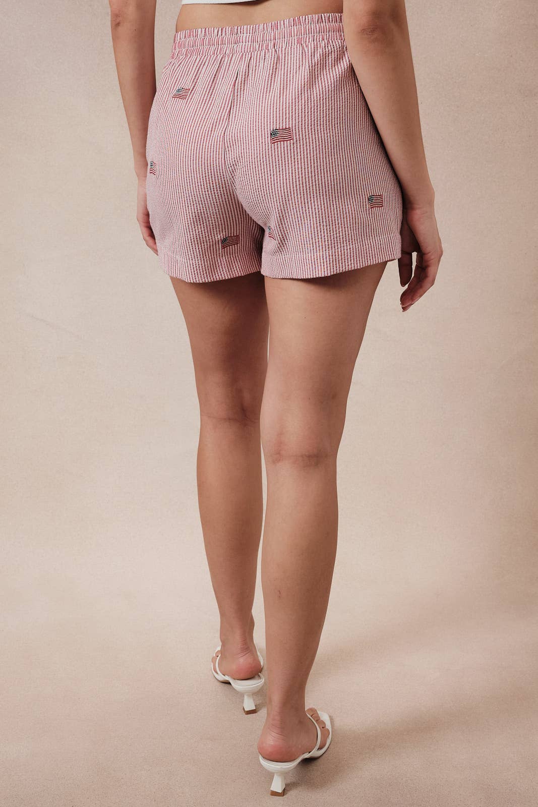 Stars &amp; Stripes Seersucker Shorts✨