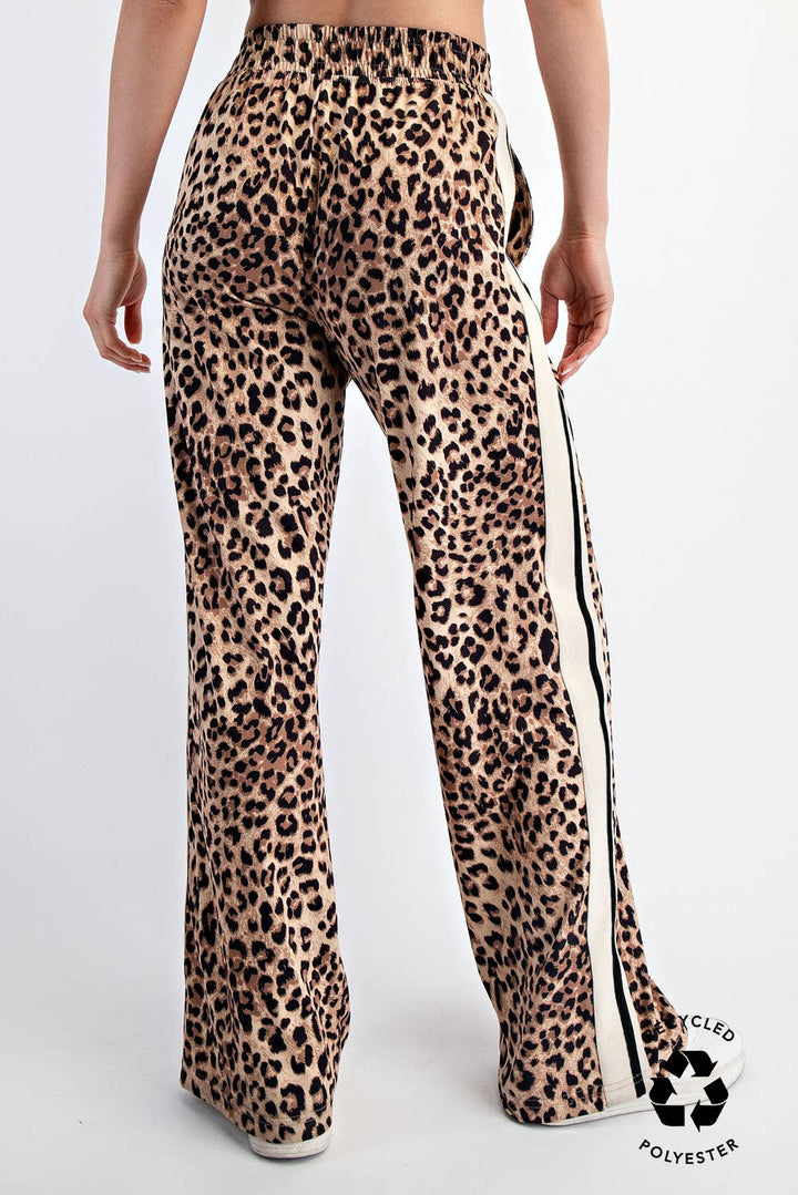 ANIMAL PRINTED BUTTER SOFT STRAIGHT PANT