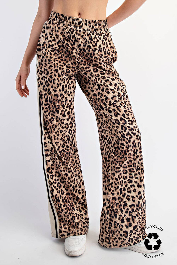 ANIMAL PRINTED BUTTER SOFT STRAIGHT PANT