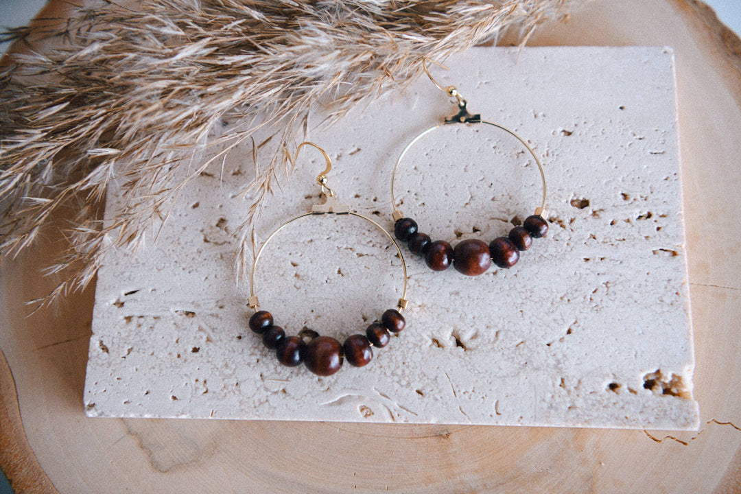 Lightweight Boho Hoop Earrings
