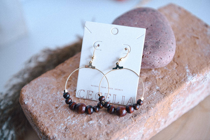 Lightweight Boho Hoop Earrings
