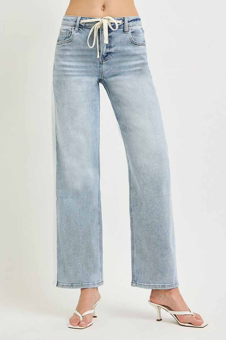 Slouchy Baggy Jeans with Waistband by Risen