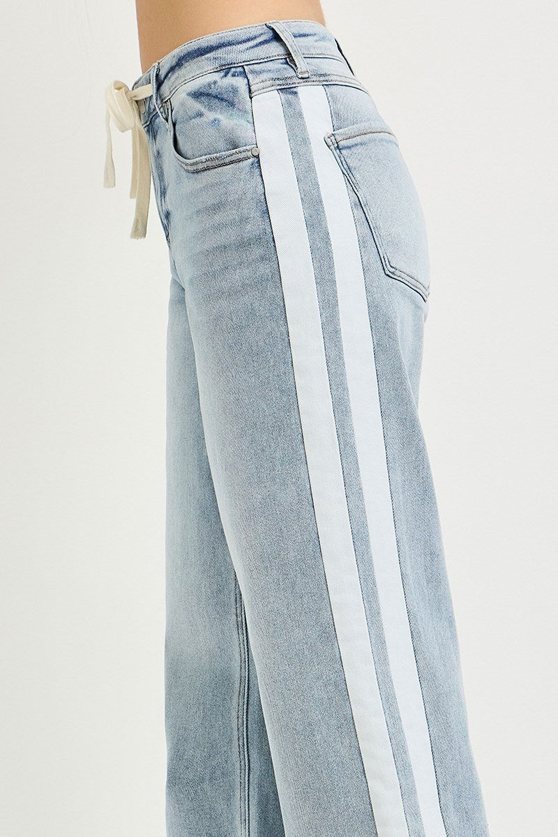 Slouchy Baggy Jeans with Waistband by Risen