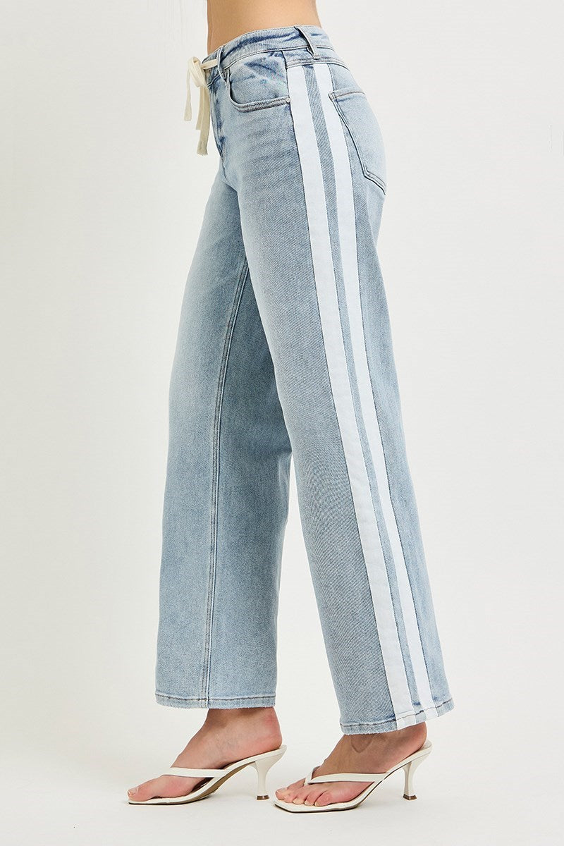 Slouchy Baggy Jeans with Waistband by Risen