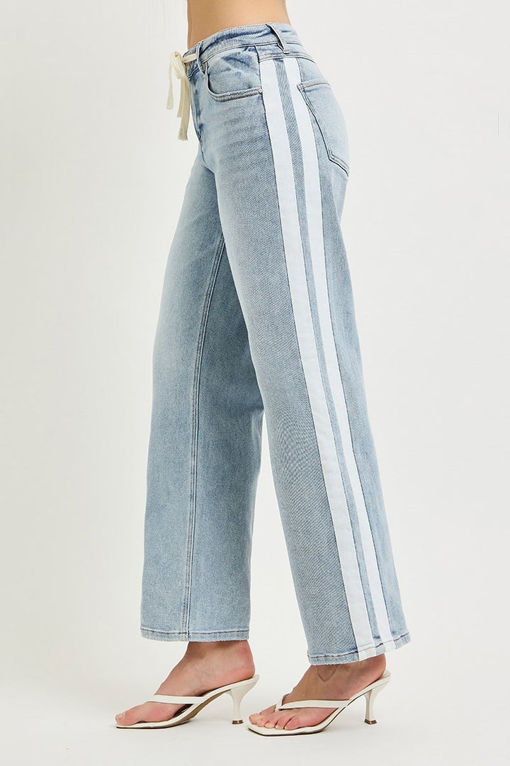 Slouchy Baggy Jeans with Waistband by Risen