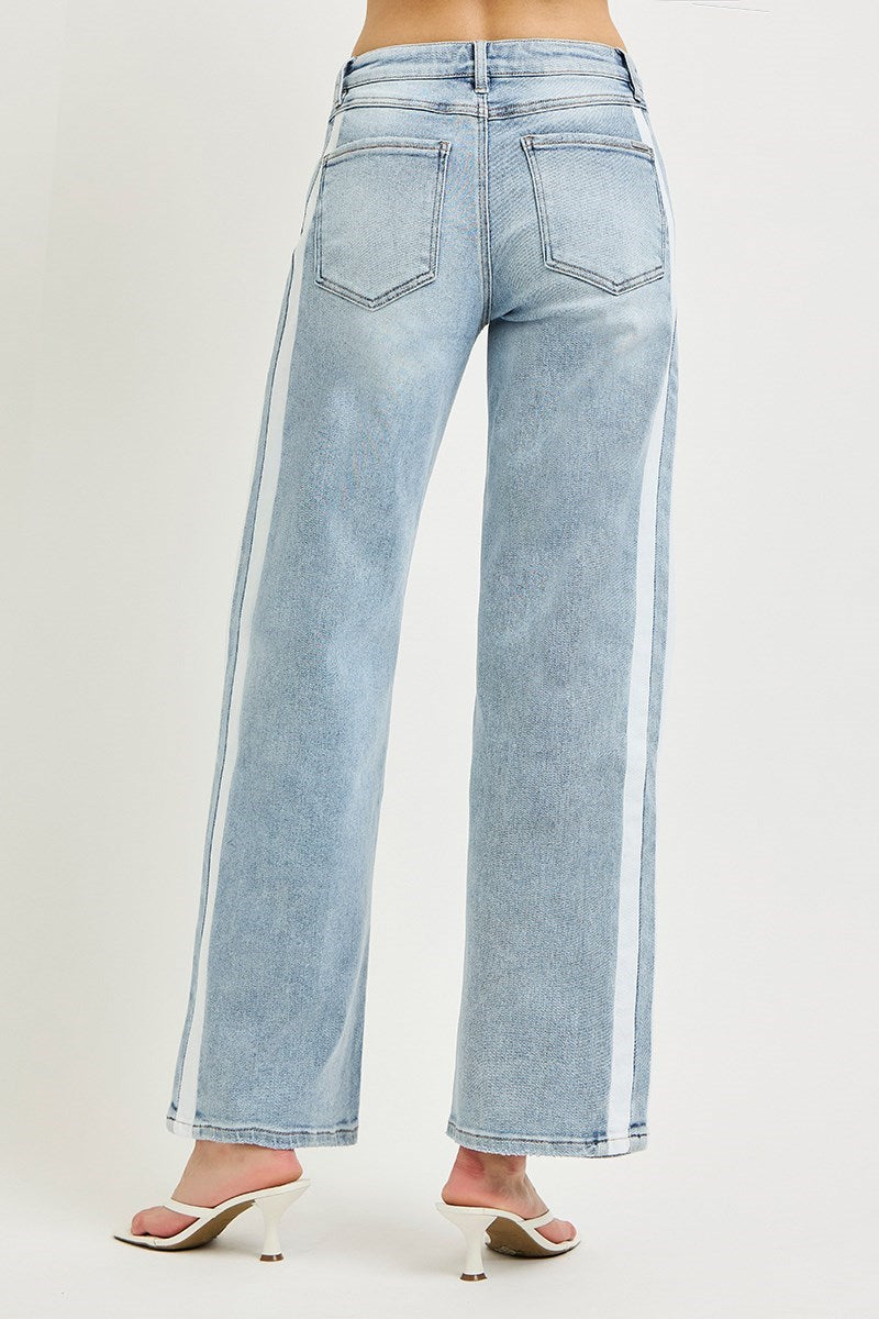Slouchy Baggy Jeans with Waistband by Risen