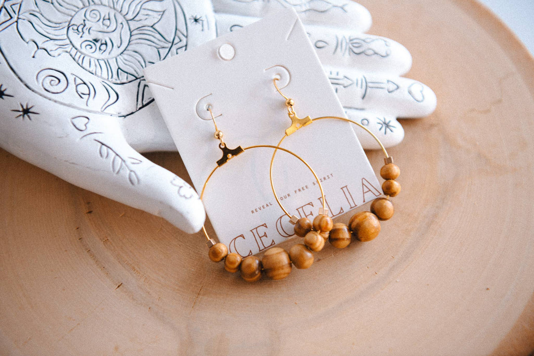 Lightweight Boho Hoop Earrings