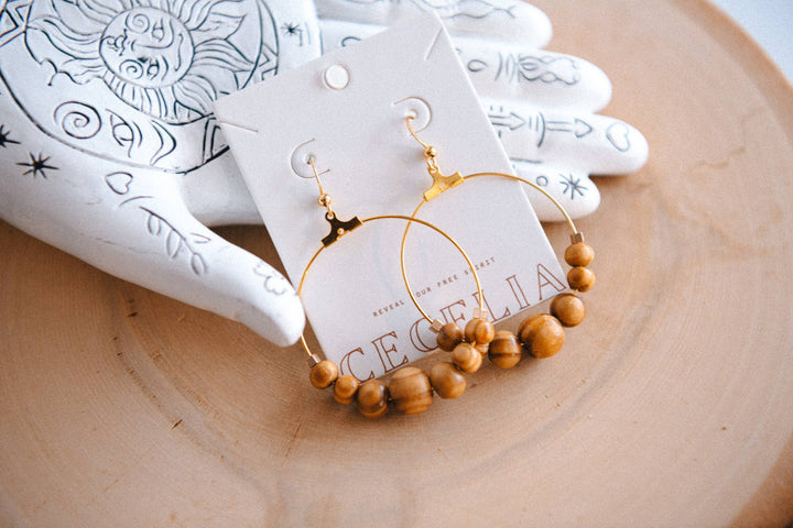 Lightweight Boho Hoop Earrings