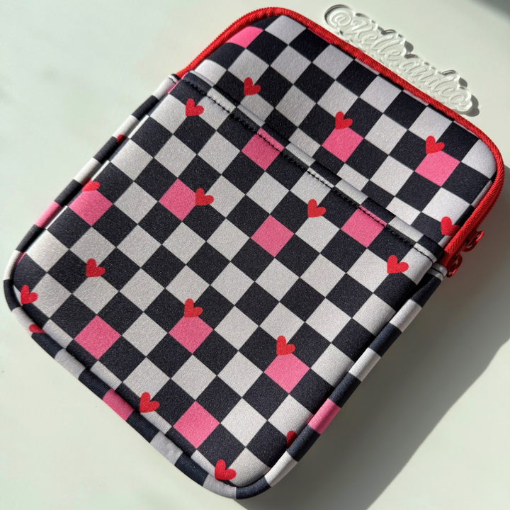 Hearts Kindle sleeve | Book &amp; Kindle Sleeve Pouch for reader