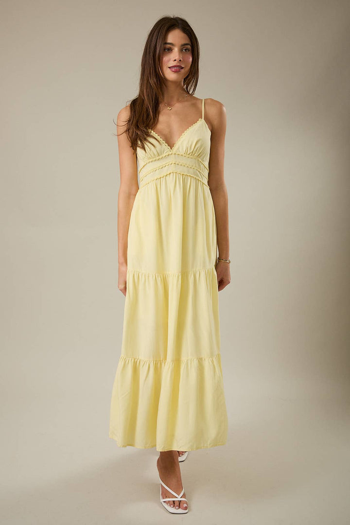 Buttercup Breeze Maxi Dress 💛