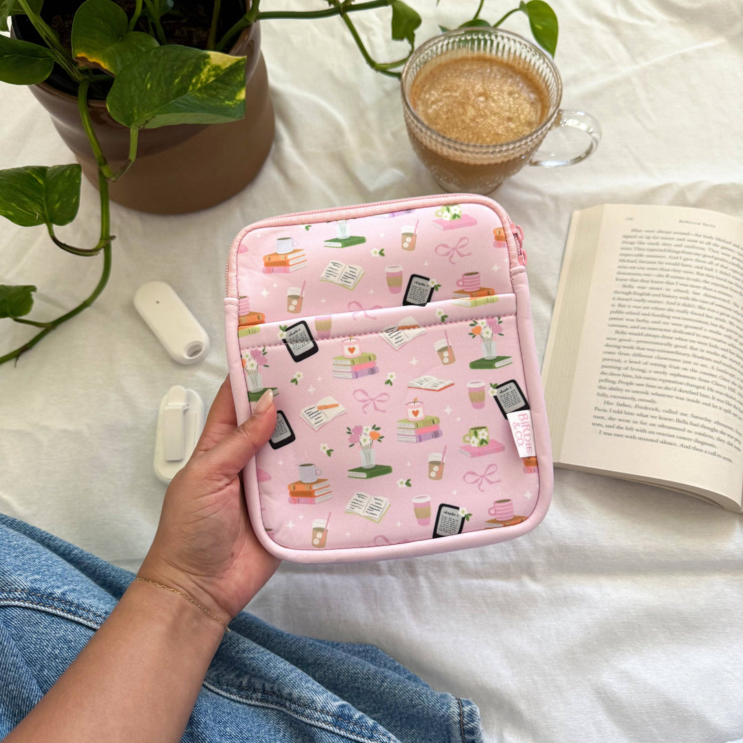 Reading Essentials Kindle Sleeve, E-reader Zipper Sleeve
