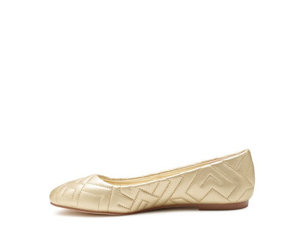 Janice Quilted Ballerina Flats