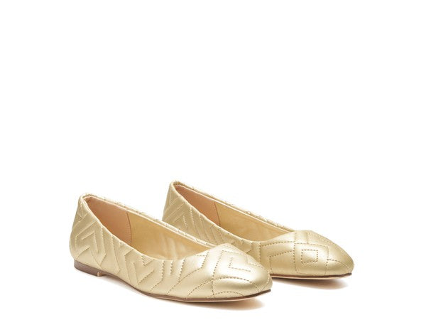 Janice Quilted Ballerina Flats